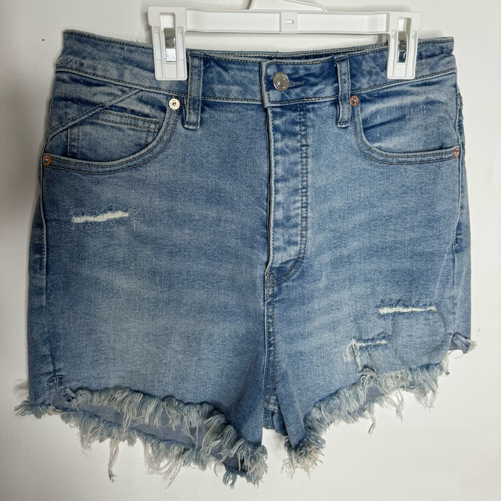 We the Free, Free People Cut-off jean shorts High rise Curvy Size 29 Like new